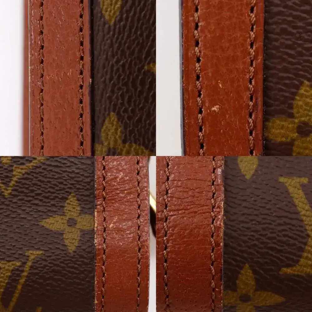 LOUIS VUITTON Authentic Brown Monogram Canvas Dauphine Shoulder Bag